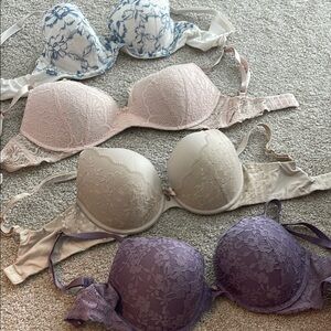 Victoria's Secret Blue and Pink T-Shirt Bras Intimates